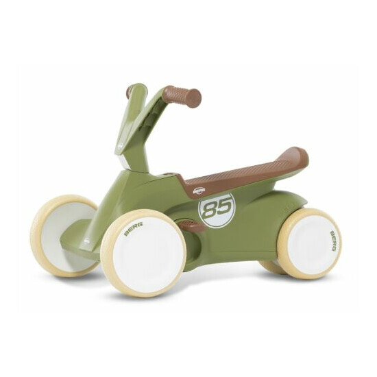 Berg Go2 Retro Green Kids Fold-Away Pedal Car Go Kart Ride On 10-30 Months NEW image {3}