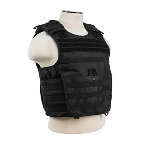 Level IIIA 3A | Body Armor Inserts | Bullet Proof Vest | Expert BLACK L-XXL+ image {5}