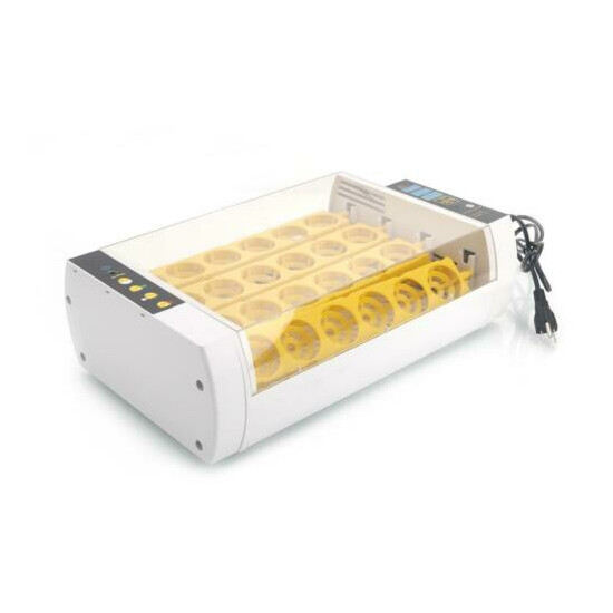 Full Automatic Poultry 24 Digital Chick Duck Egg Incubator Temperature Control image {1}