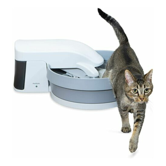 PetSafe PAL00-16741 Simply Clean Automatic & Self Cleaning Litter Box Max 15lbs. image {1}