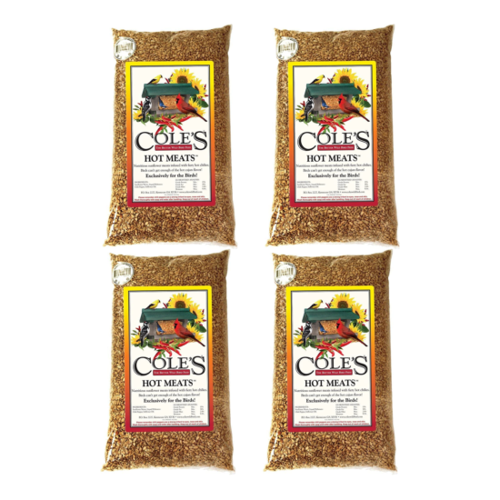 Coles Wild Bird Products, Bird Seed Hot Meats, 10 lbs. - 4 Pack image {1}