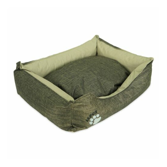 Outdoor Dog Bed for Dogs - Durable Waterproof Sofa Dog Bed with Sides image {1}