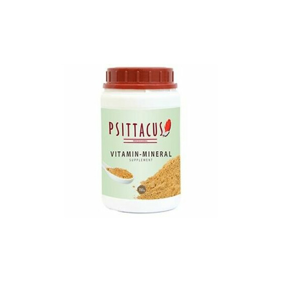 PSITTACUS PARROT VITAMIN-MINERAL SUPPLEMENT FOR SEED EATING SPECIES 700G image {1}