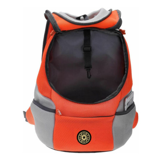 PETnSport Pet Backpack Carrier Padded Shoulder Breathable Mesh for small Dog Cat image {3}