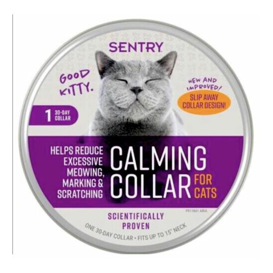 Sentry 30 Day Cat Calming Collar image {1}