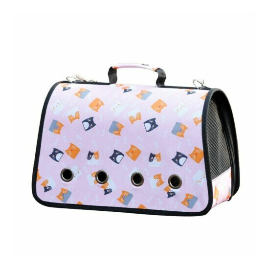 Cat Bag Small Dog Carrier Outdoor Foldable Portable Dog Travel Bag High Quality image {4}