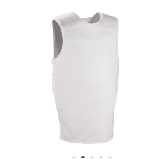 Armor Express Lo-Pro Undercover Concealed Body Armor Carrier T-shirt. XL White  image {1}