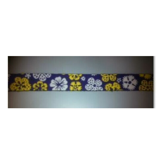 Beastie Band Cat Collars - =^..^= Purrfectly Comfy - TROPICAL FLOWERS image {3}
