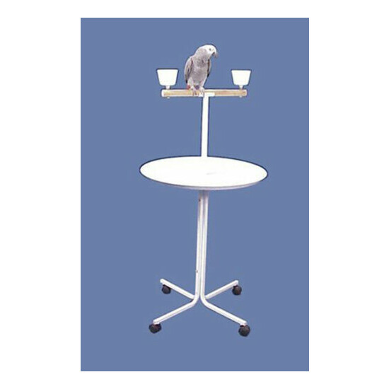 47" Large T-PlayStand Metal Base Parrot Amazon African Grey Macaw Cockatoo  image {1}