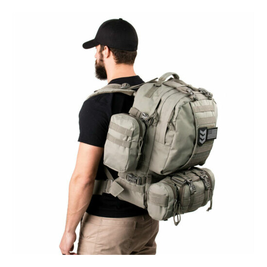 3V Gear Paratus 3-Day Operator's Backpack, Black Thumb {3}