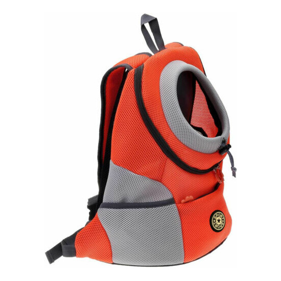 PETnSport Pet Backpack Carrier Padded Shoulder Breathable Mesh for small Dog Cat image {2}