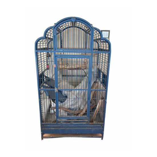 PARROT CAGE: Deluxe,California King, X-Large, All-Weather, Powder-Coated Steel. image {1}