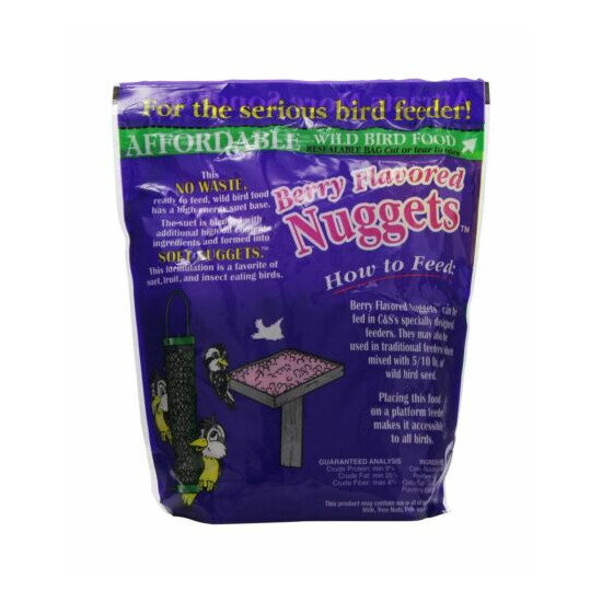 C&S Wild Bird Food Nuggets 27 Ounces, 6 Pack Berry image {2}