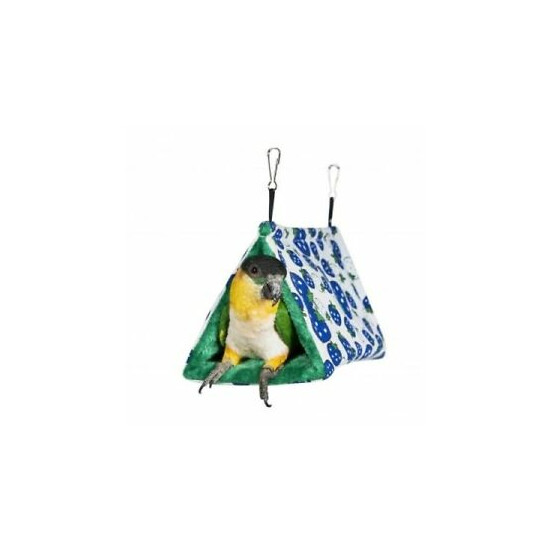 SKY PET PRODUCTS FRUITY HAMMOCK/SNUGGLE HUT FOR PARROTS - LARGE image {1}
