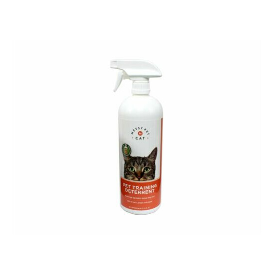 MESSY PET CAT Pet Training Deterrent Spray Bottle 27.05 fl oz image {1}