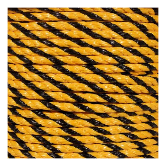 Golberg Twisted Polypropylene Rope - Water Chemical & Oil Resistance - USA Made image {7}
