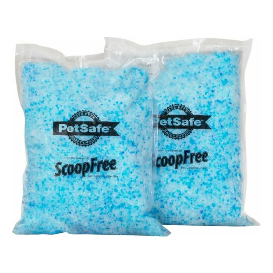 ScoopFree Premium Scented Non-Clumping Crystal Cat Litter, 9 pounds, 2 pack image {1}
