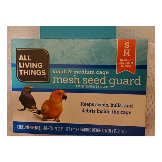 All Living Things Mesh Seed Guard Small & Medium Cage 48 - 70 in (121 - 177 cm) image {4}