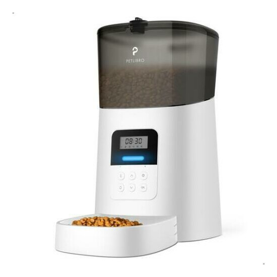 PETLIBRO 6L Automatic Pet Feeder Dispenser, Programmable with Voice Recording image {4}