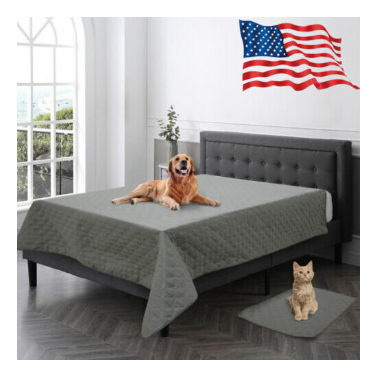 Pet Dog Cat Recliner Sofa Cushion Couch Bed Cover Puppy Blanket Mat Pad Washable image {1}
