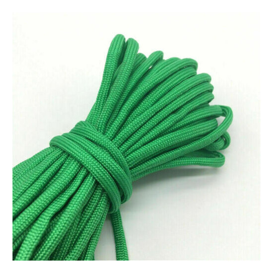 20Meter X 6mm 35Feets 550 Paracord Camping Guy Parachute Cord Tent Lanyard Rope image {16}