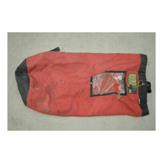 STERLING ROPE BAG,PREOWNED,RED,CLIMBING BACKPACK,16 X 28",SHOULDER CARRY STRAPS image {1}
