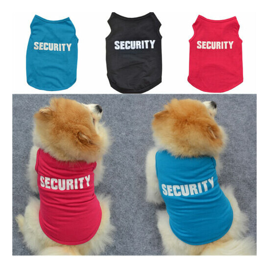 Dog Lovely T Shirt Pet Clothes Apparel Vest Costumes Puppy Printed Warmer Coat image {1}