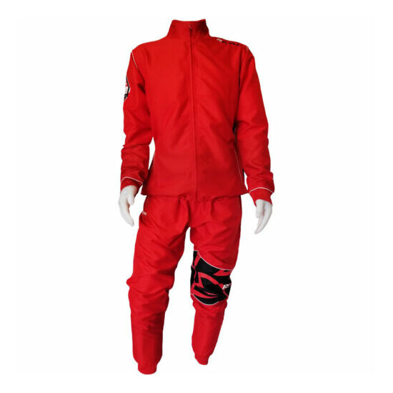 Rival Boxing Elite Active Tracksuit with Collar - Red image {1}