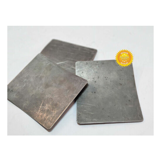 3 pcs Titanium special durable plates for body protection 105*125 mm thick 1.5mm image {1}