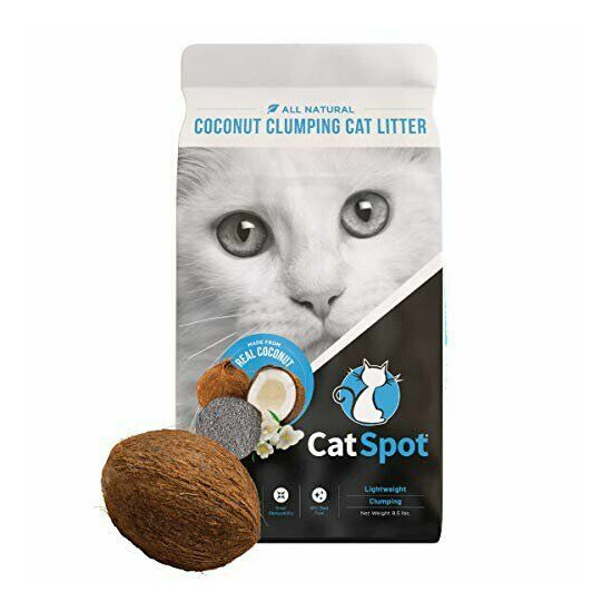 Catspot Coconut Clumping Cat Litter, 8.5 lb bag image {1}