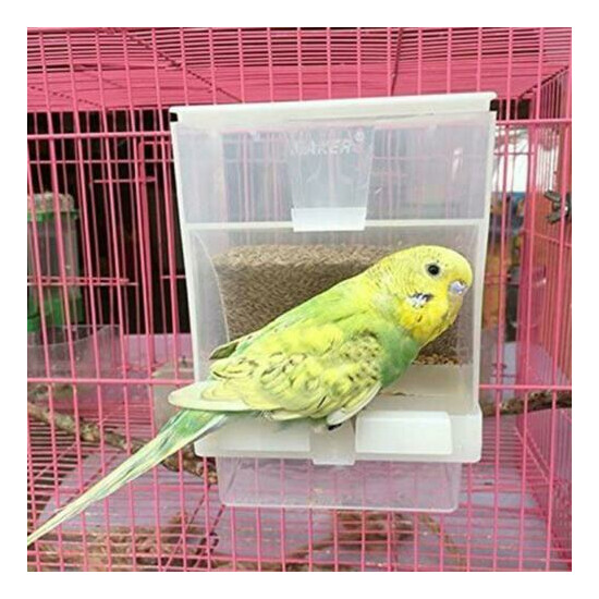 Bird Cage Auto Food Feeders Automatic European No More Mess image {3}