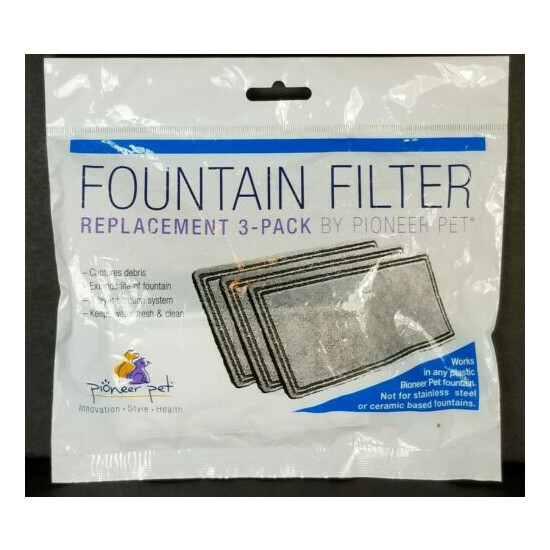 Pioneer Pet Fountain Filter Replacement 3-Pack Item No 3003 image {1}