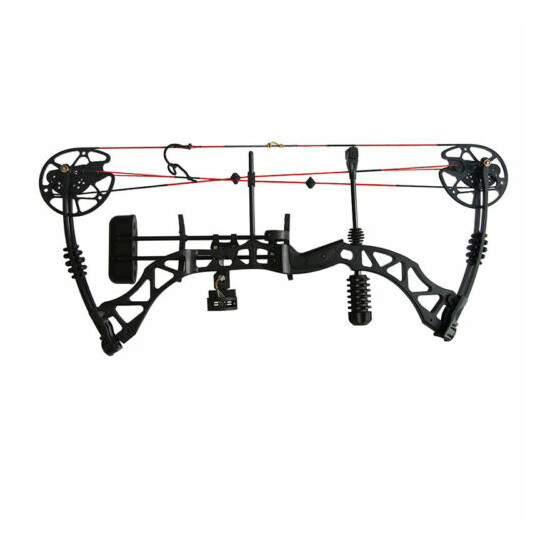 Compound Bow Arrow Kit 30-70lbs 329fps Archery Hunting Shooting Target image {4}