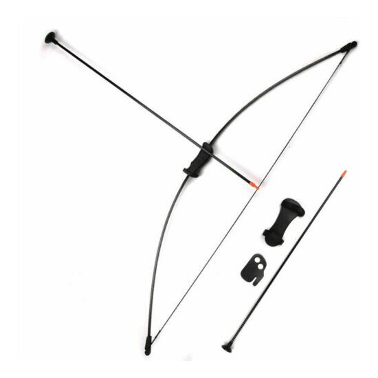 For 5-14 Years Kids Bow Archery Practise With Arm Protector &2X 27" Sucker Arrow Thumb {2}