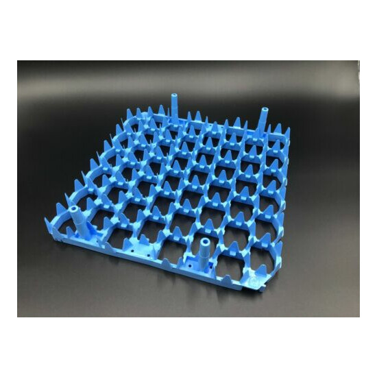 6 Chicken Hatching Egg Trays 48 Egg Storage Incubator Stackable Trays GQF CMST48 image {1}