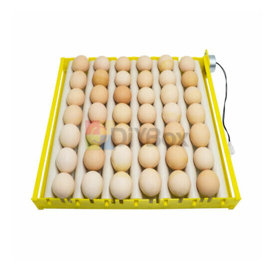 11V/220V Egg Incubator Tray 360° Rotary Automatic Egg Turner Duck Goose Pigeon image {3}