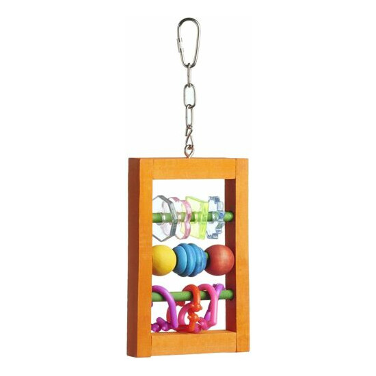 Bodacious Bites Abacus Bird Toy Multicolor by Prevue Pet Products image {1}
