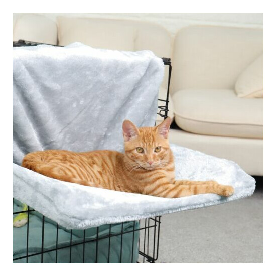 Cat Bed Window Sill Cat Sofa Hammock For Cat Kitty Hanging Bed Pet Bed Seat US image {4}
