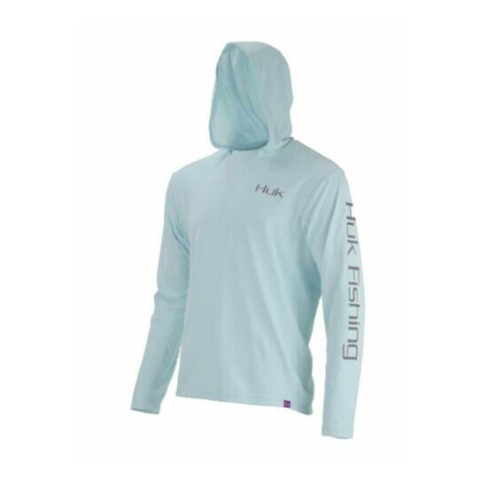 HUK ICON X LONG SLEEVE HOODIE-Fishing Shirt--Pick Color/Size-Free FAST Shipping Thumb {6}