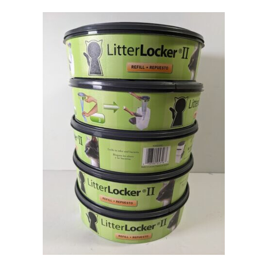Litter Locker II Refills 93003682 Made in Canada Lot of 5 NEW/SEALED  image {1}