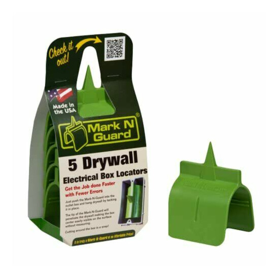 Mark N Guard by Buddy Tools - Outlet Marker for Drywall Installation - Easy D... image {1}