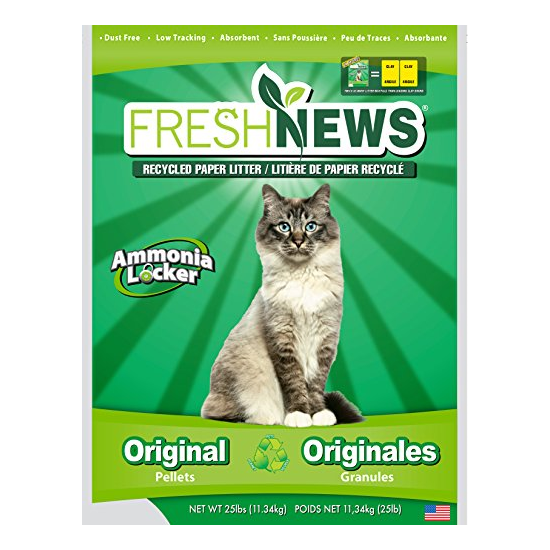 Fresh News Cat Litter, 25 Pounds image {1}