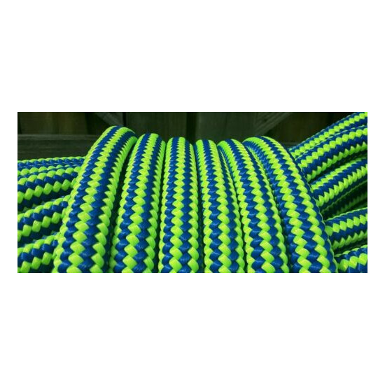 1/2 " x 115 ft. Dendrolyne Double Braid Polyester Arborist / Industrial Rope.  Thumb {1}