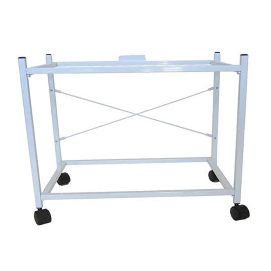 2 Shelf Stand for 2464, 2474 and 2484, White image {1}