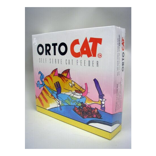 Orto Cat Self Serve Cat Feeder NRFB image {2}