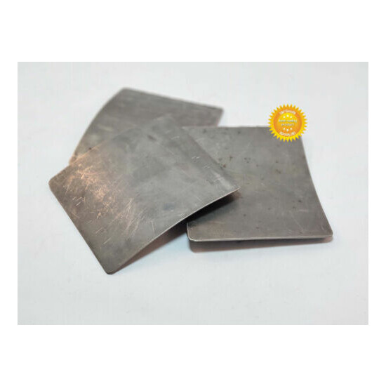 3 pcs Titanium special durable plates for body protection 105*125 mm thick 1.5mm image {2}
