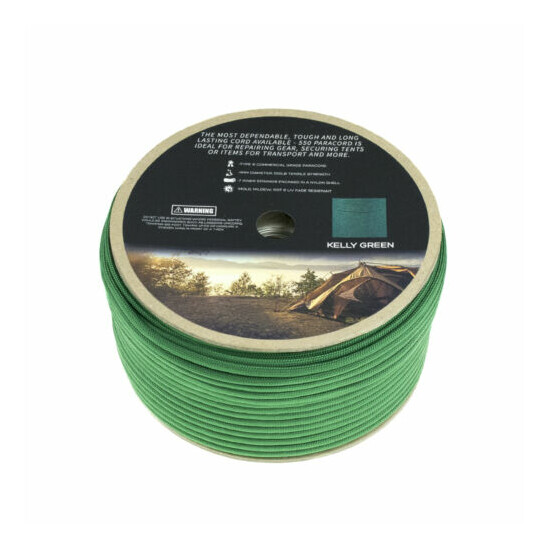 550 Paracord 500 ft SPOOL Parachute Cord Rope 7 Strand Survival Outdoor Camping image {35}