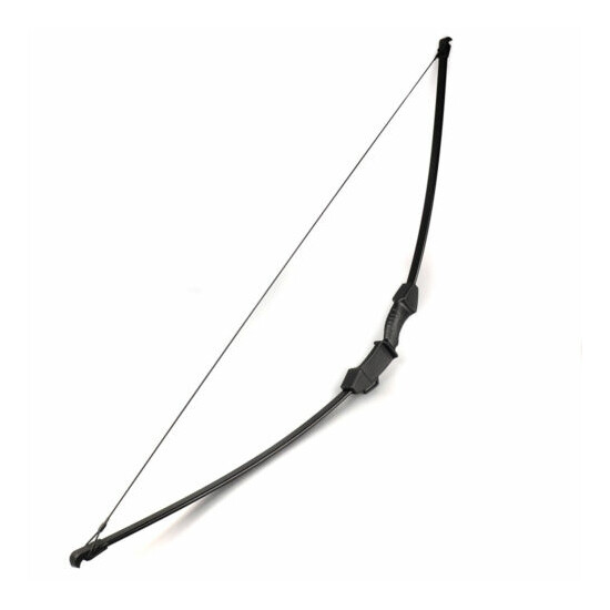 15 Lbs Draw Weight 45.2'' Fiberglass Straight Bow Children Kids Archery Prctice image {5}