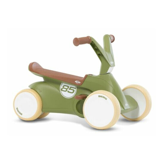 Berg Go2 Retro Green Kids Fold-Away Pedal Car Go Kart Ride On 10-30 Months NEW image {1}
