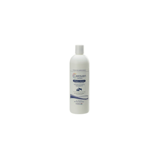 Ceraven CHX+KET Antiseptic Shampoo, 16 oz image {1}